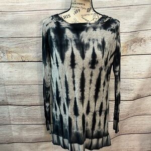 525 America Top Tie Dye Cotton Cashmere Blend Size XS Split Straps Boho